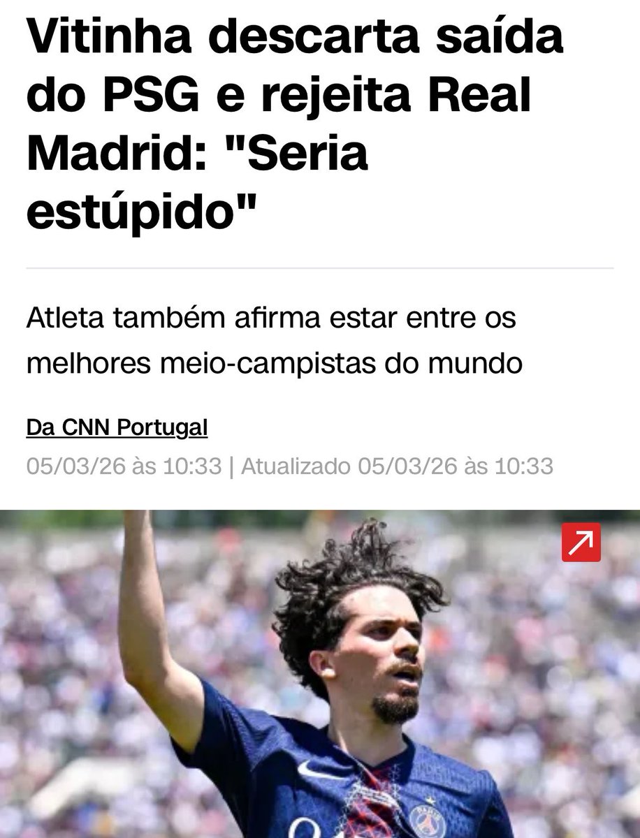 httpsmilxna's tweet photo. @EricVtrz99 só se ele tiver mudado radicalmente de ideia em 3 meses e logo dps de ser bi da champions sendo um dos pilares do time (talvez até o mais importante) https://t.co/5frGLT5k0F