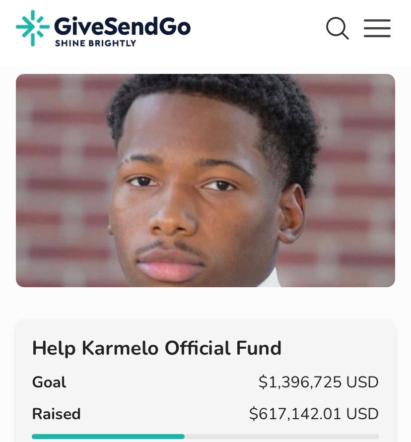 TheAfroElite's tweet photo. White supremacist are TRIGGERED because Karmelo Anthony’s Give Send Go is still actively being supported by the community ✊🏽 https://t.co/M1kubrBfKH