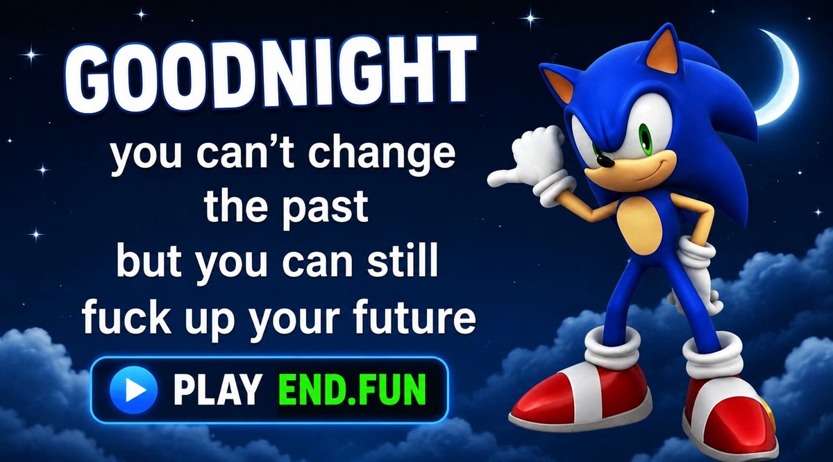 endfunmoments's tweet photo. gn, here’s your nightly motivation https://t.co/m408EAv1GJ