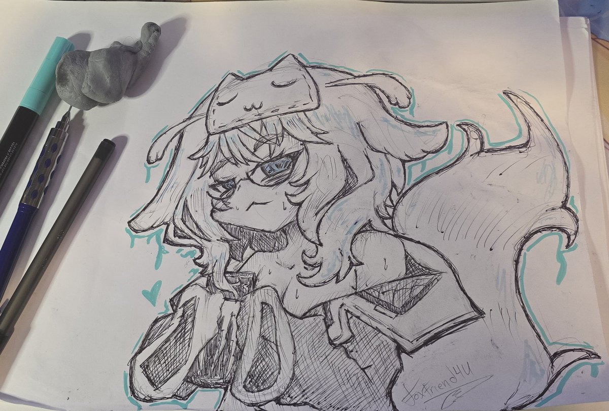 Foxfriend4u's tweet photo. Mmm...energy drinks 

#SleePaint https://t.co/7cY6zdtuM6