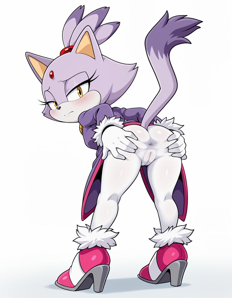 KatalystNya's tweet photo. Blaze's leggings might be a little too tight... https://t.co/vyNBBPcdC4