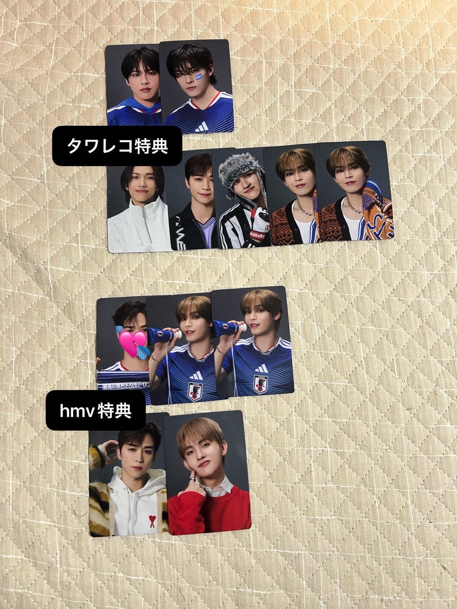 FlowerMoon87's tweet photo. @moon10311176455 検索から失礼致します🙇🏻‍♀️
この中のトレカとシリアル交換可能なものはありますでしょうか？ご提示いただけると幸いです。
ご検討お願い致します🙇🏻‍♀️ https://t.co/EXTbn7Gbk0