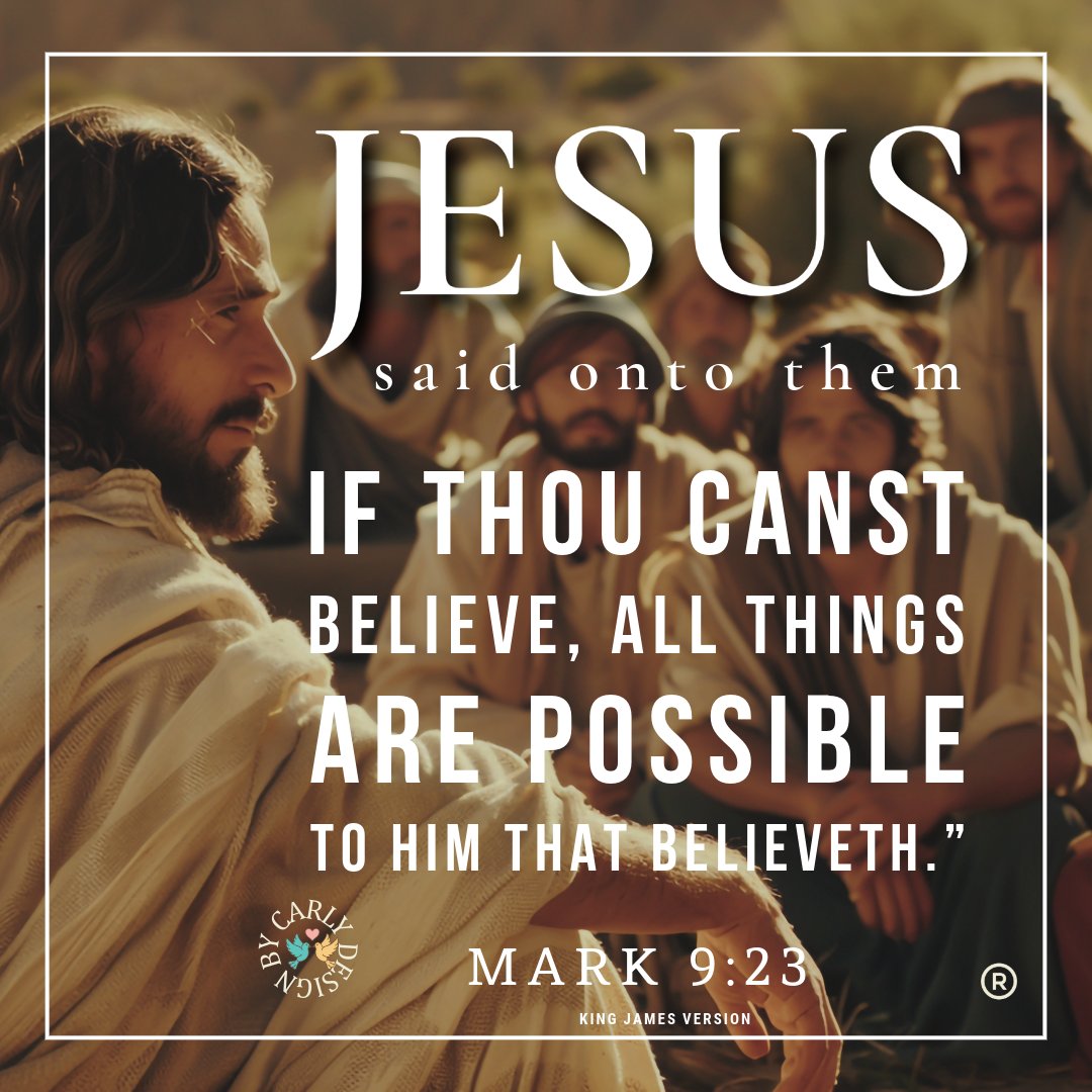 Just_Carly_'s tweet photo. Goodnight, everyone.
Have a peaceful and blessed evening.🙏🕊️

“Jesus said unto him, If thou canst believe, all things are possible to him that believeth.”

Mark 9:23 (KJV) 👑 https://t.co/mSHJfy4MNb