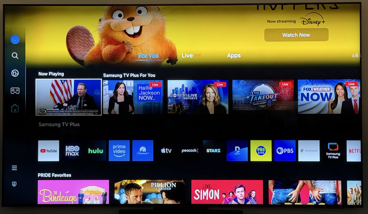 fluoridefreetx's tweet photo. @SamsungUS does anyone know how to remove the PRIDE row from the home screen on the Samsung family television? Samsung is literally putting gay porn on there. https://t.co/7oHlaytG29