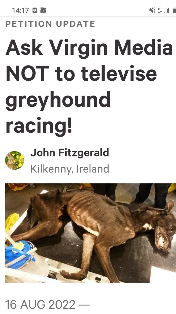 OMaggieG's tweet photo. Don’t go greyhound racing
Since 2001, Greyhound Racing 🇮🇪 has received €386,806,146 in grants, including €19 mill 24 
€19.82 mill 25 &amp; €19.82 mill  26

This is unacceptable and must be stopped

Back a ban on this dog-killing gambling activity. https://t.co/O1wXSKISBq
