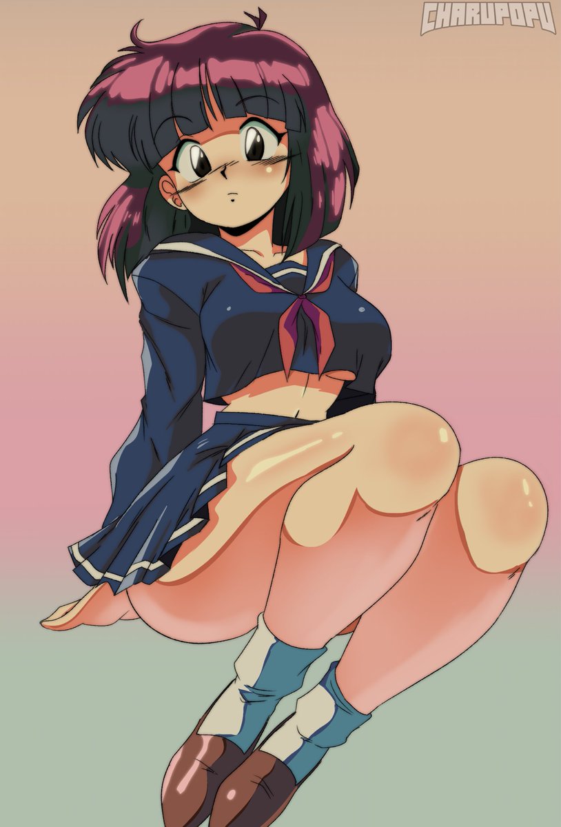 charupopu_'s tweet photo. If “Inconsistent Artstyle = AI slop user” then call me Nuku Nuku because I’m done for, bitch 😭 https://t.co/F8SGb41S6l