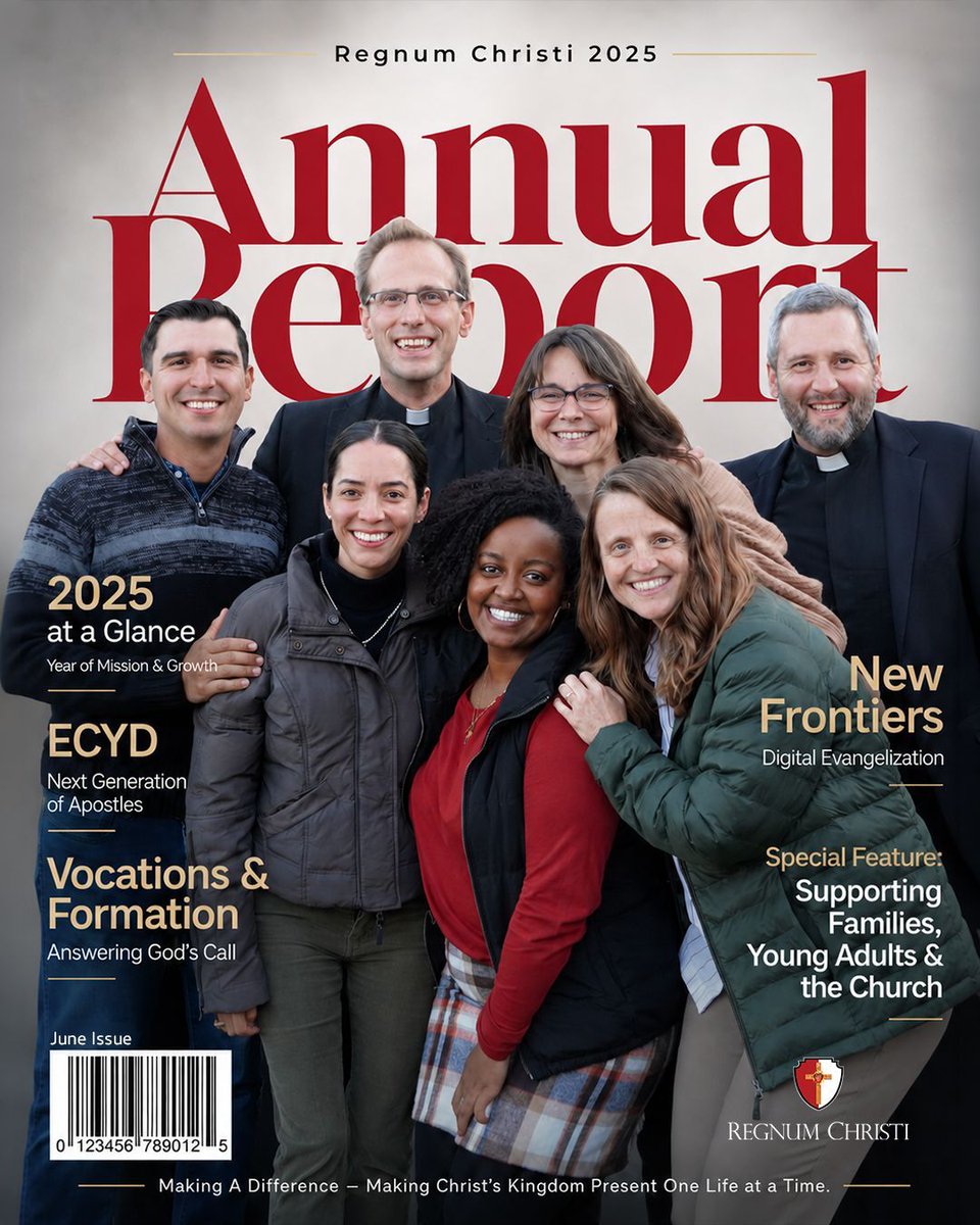 RCAtl's tweet photo. 📖✨ RC Annual Report 2025 ✨📖 We invite you to explore the RC Annual Report 2025 &amp; discover how your prayers, generosity, &amp; participation helped advance the mission of Regnum Christi throughout the NA Territory this past year.

👉 Download: https://t.co/FV7RK3mdSj https://t.co/NShKjYOixr