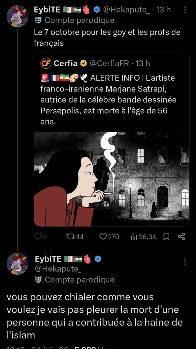 BBR_VIBES's tweet photo. Rappel amical que l'on vit avec des islamistes. Beaucoup de musulmans pensent comme ça. Vraiment beaucoup. https://t.co/cVFcLIZtTw