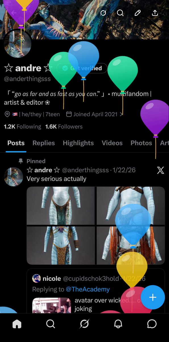 anderthingsss's tweet photo. how fun :) happy birthday meeee https://t.co/6cYgkNbvpH