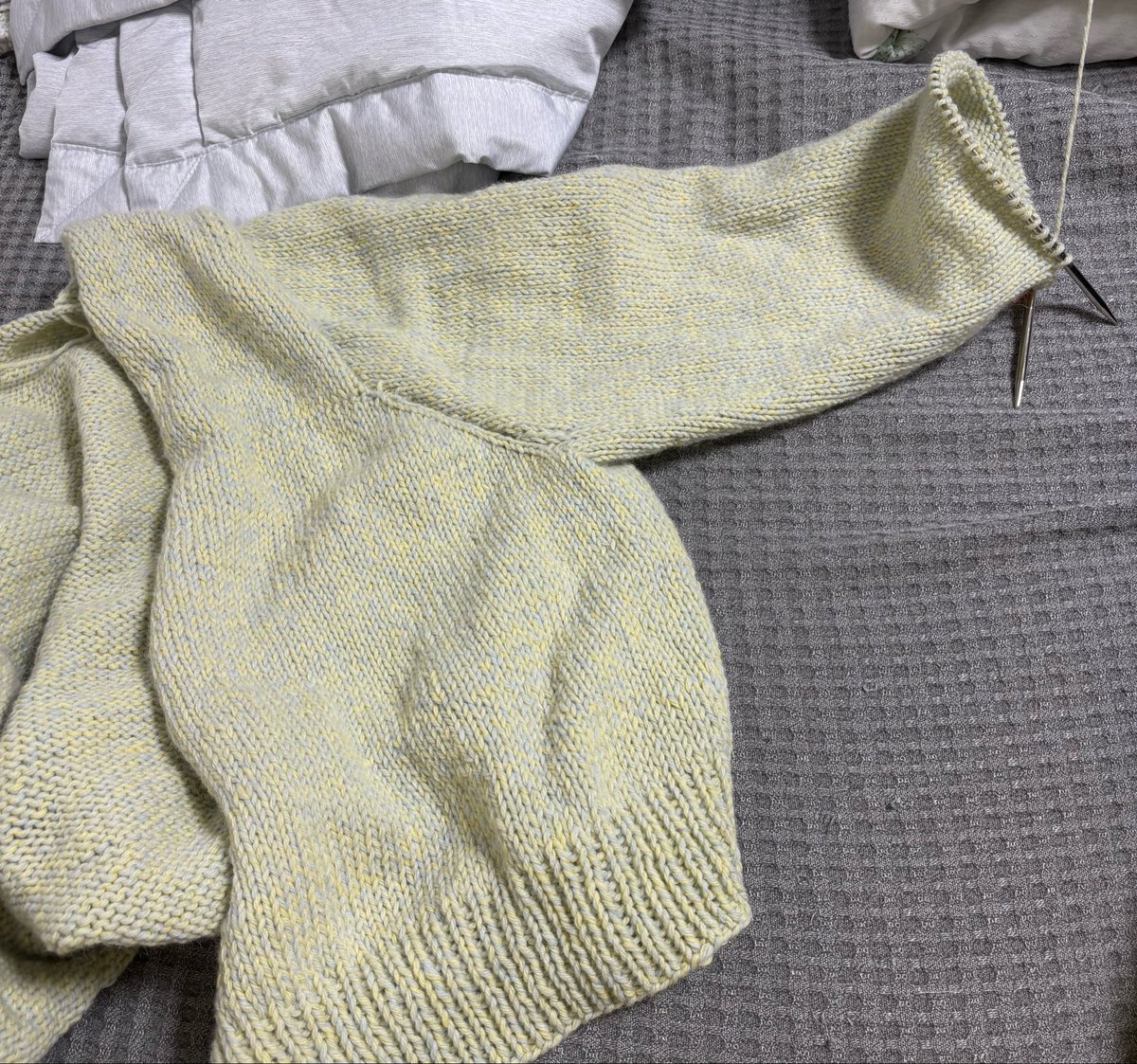 hwagomm's tweet photo. 요즘근황: 뜨개 너무 재밌다🧶 https://t.co/FrsQjsHSV0