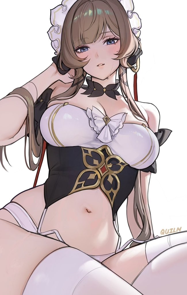 ConstantAnime's tweet photo. Guess we're a Sandrone account now.
[SFW] 
Follow @ConstantAnime for daily fanart. #Sandrone #columbina #GenshinImpact https://t.co/iLuq7mjz41