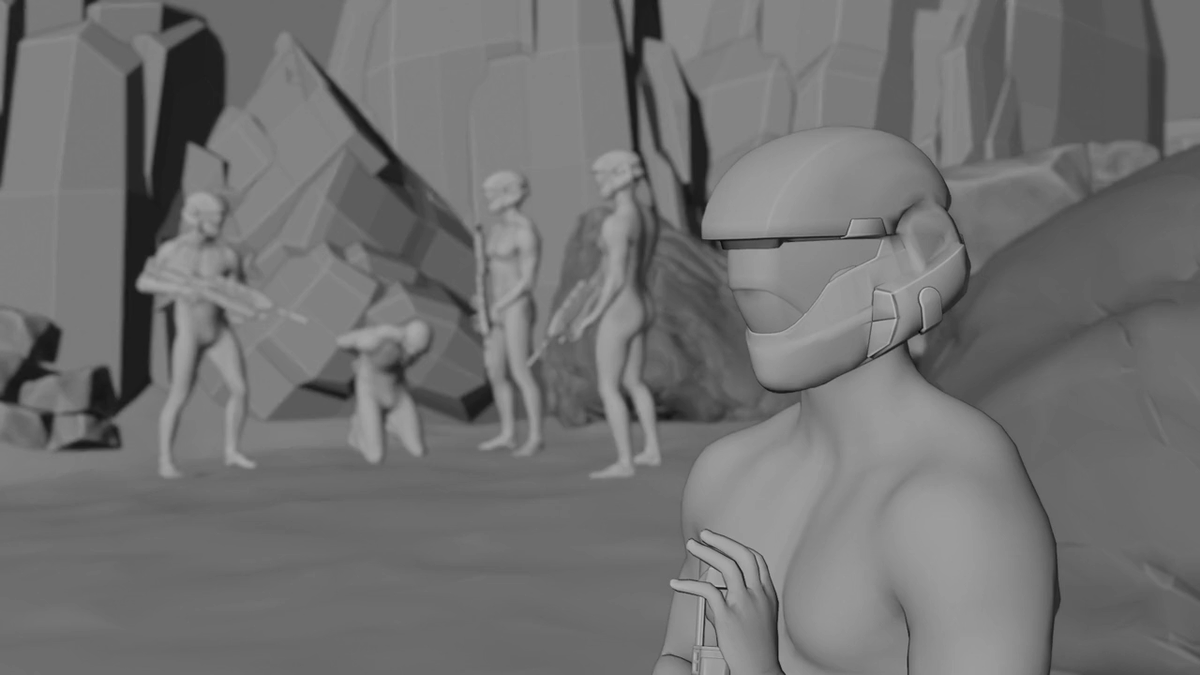 SparrowFilms_'s tweet photo. Sneak Peek...Most of what we’re working on doesn’t always make it to X - Patreon gets more of the behind-the-scenes. 

Click on the link in the comments for more exciting updates...

#Halo #BehindTheScenes #Raptor #Patreon #Blockouts https://t.co/hwDrmapwSc