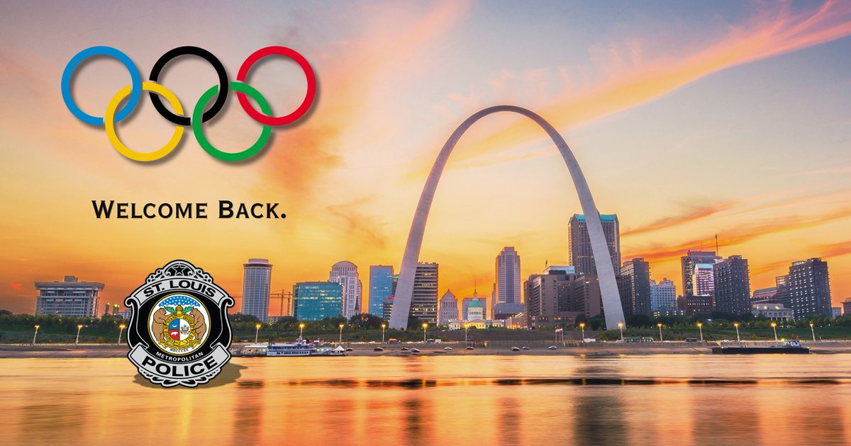 SLMPD's tweet photo. The world is coming to St. Louis.

As our city prepares to host Olympic events and welcome athletes, families, and visitors from around the globe in 2028, the men and women of the #SLMPD are proud to help keep our community safe.

We’re honored to protect #STL, showcase the best of St. Louis, and welcome the world to our hometown.