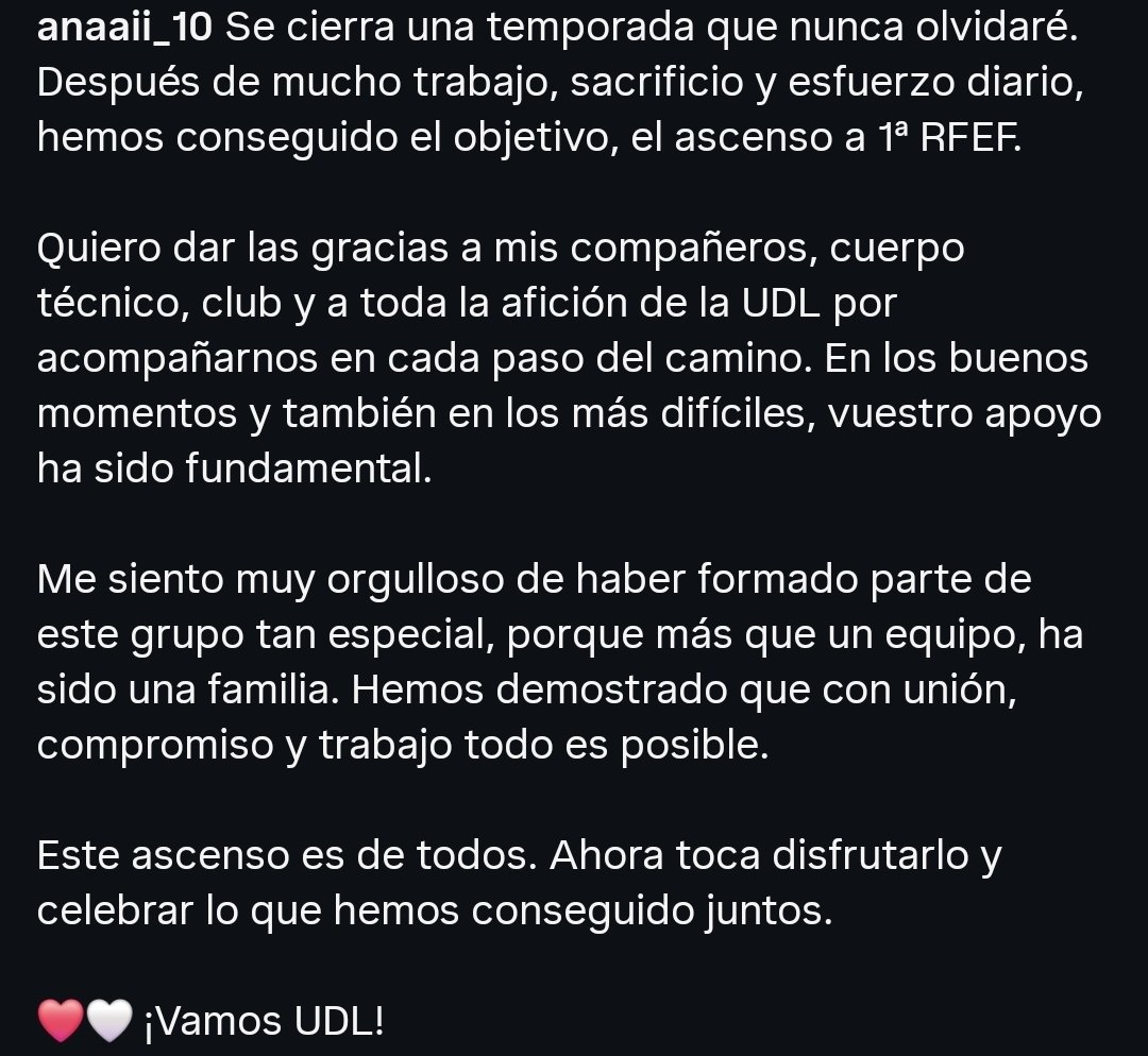 LuisGarcinuno3's tweet photo. 👋🏻Despedidas de Anai Morales, Ismael Santana y Aritz Muguruza en IG:
Anai puede presumir de 8⚽️y 2🅰️ mientras que Santana suma 7⚽️y 7🅰️.
Muguruza deja la capital riojana con
1 ⚽️ y una mejora sustancial en la  defensa blanquirroja.
3 figuras clave a las que se desea lo mejor en el futuro y se agradece su esfuerzo con esta camiseta👏🏻👏🏻. #UDLog