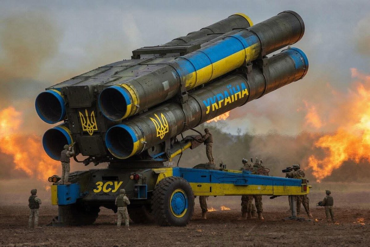 Oct7NeverForget's tweet photo. UKRAINE UNVEILS ITS NEW TACTICAL WEAPON FOR LARGE-SCALE TARGET ENGAGEMENT

Ukrainian forces have showcased a new tactical weapon designed to effectively destroy fortified enemy positions.

During testing, the system reportedly demonstrated high accuracy and significant firepower. According to representatives of the Armed Forces of Ukraine, it is intended to strike concentrations of equipment and personnel at considerable distances.

The development has successfully completed testing and is said to be ready for deployment on the battlefield.

Military analysts believe that such a system could significantly enhance the combat capabilities of the Ukrainian armed forces.