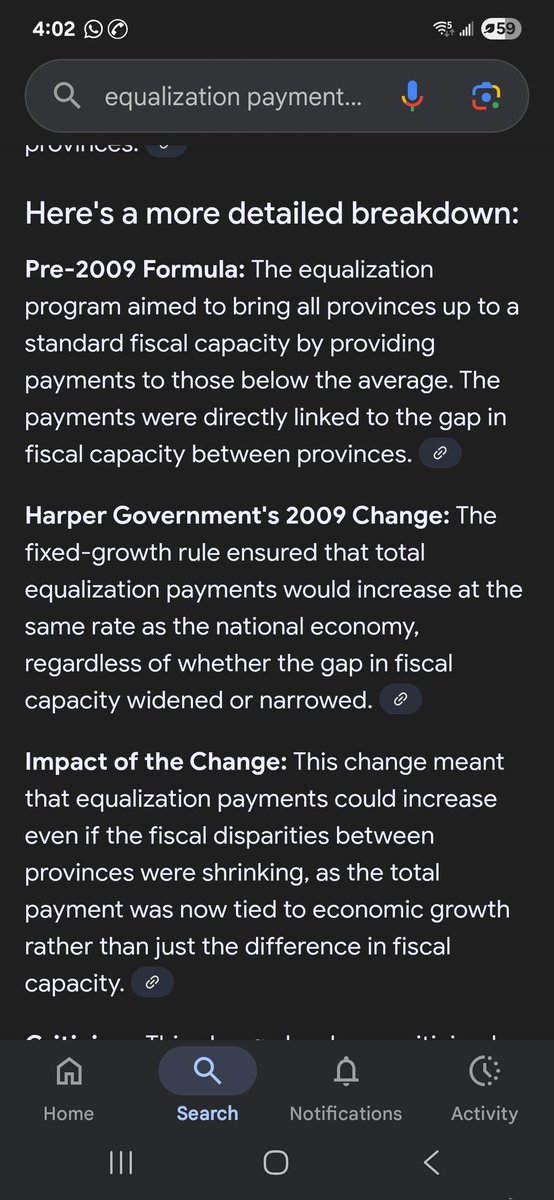 BGCFreed's tweet photo. @AlbertanAFk @Reil76 @TimothyEllenbr1 You realize the PC party created equalization payments and further adjusted the formula? It laugjable that you think they can lead Alberta to the promise land. https://t.co/EeFcUH15zj