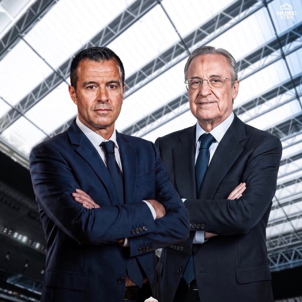 MadridXtra's tweet photo. 🚨🚨💣 BREAKING: For Florentino Pérez’s signing, KEEP AN EYE ON PSG.

João Neves and Vitinha are JORGE MENDES players who is back to having a FANTASTIC relationship with FLORENTINO PÉREZ. @FabrizioRomano https://t.co/PqV8R5EEZA
