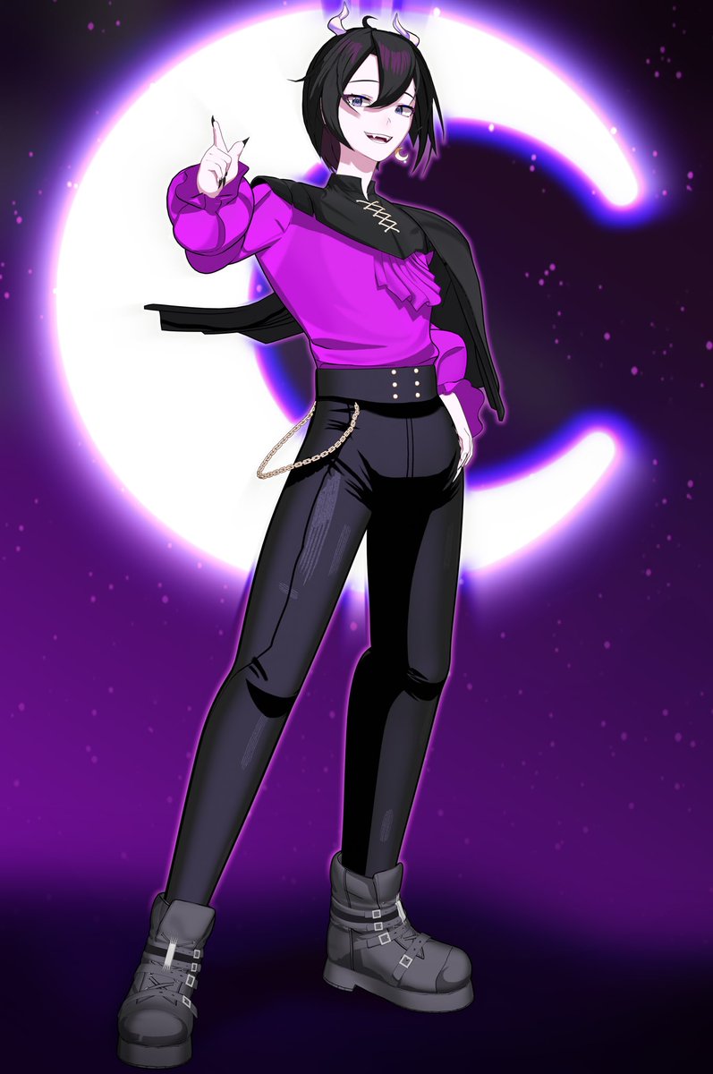 SoulDaikiVT's tweet photo. @fuwafavt Alright imma go for it-

My name is Soul Daiki, the last of my kind who lives on the moon! 🌙 https://t.co/thtGr46Gs8
