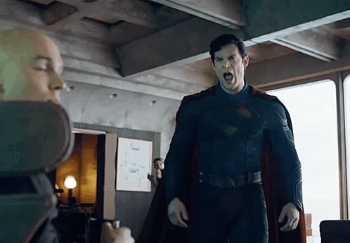 LucasFryman's tweet photo. “Luthor! Did you or did you not have sex with that bat!”

“Oh please, Superman. It’s not like our relationship is any different than the one you have with Lois Lane.” https://t.co/WhekDMs8ot