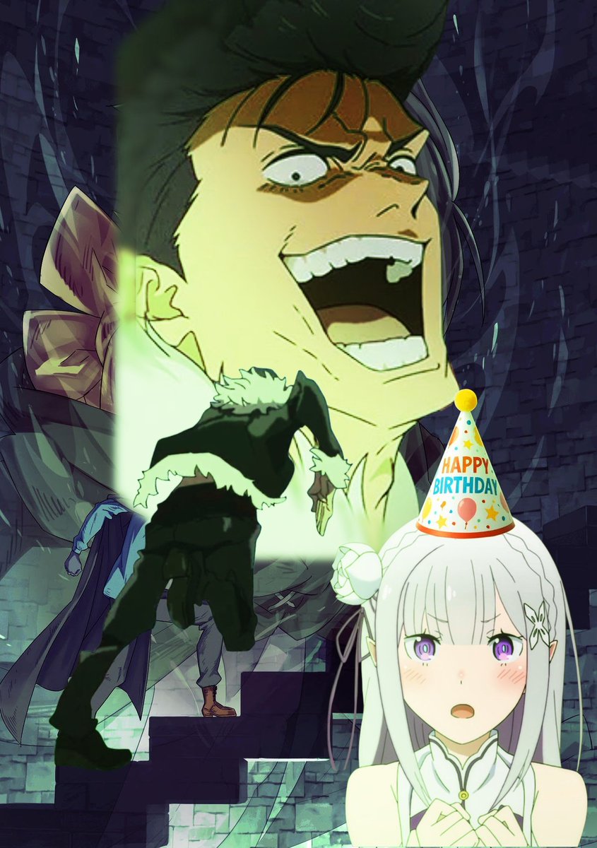 CURSE3D_DESSERT's tweet photo. HAPPY BIRTHDAY URO! 
DID YOU REALLY THINK ID LET THIS DAY PASS QUIETLY?! 
I KNOW THE KIND OF POWER YOU VIBE WITH, THE KIND THAT KEEPS CLIMBING NO MATTER WHAT!!!
I EVEN BROUGHT THE AURA MONSTER GIRLFRIEND TO YOUR PARTY!!!! https://t.co/qXfZitaJhY