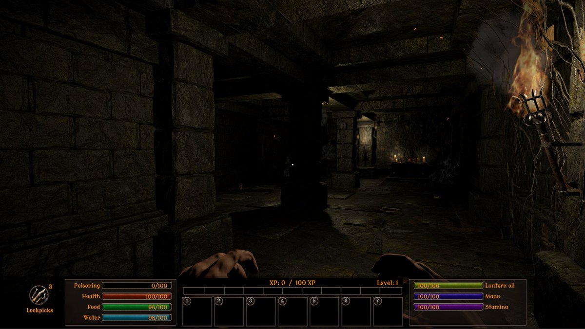 Petr_ASA's tweet photo. The Ancient Shadows: Awakening Demo is now live on Steam!

Explore a dark fantasy dungeon filled with secrets, puzzles, traps, hidden treasures, and dangerous creatures.

Available in:
Czech, English, Spanish, Polish, German, Hungarian, Japanese, Simplified Chinese

https://t.co/xahVPAzZEh

I would love to hear your feedback!

#indiegame #gamedev #dungeoncrawler #rpg #steam