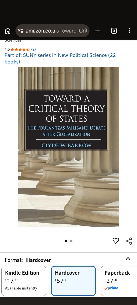 DDBB18761960's tweet photo. @its_mccarthy Thinking of folks getting into this for first through your seminar and one book that cuts across this particularly from milibands critique of liberal pluralism and elite theory and poulantzas critique of miliband and broad sweep of the literature but easy to digest https://t.co/T3iewJRVGu