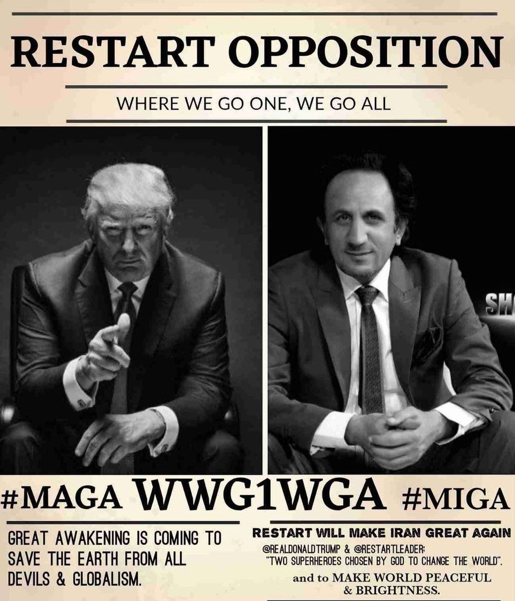 restatr3693's tweet photo. #TrustTrump
#TrustRestartLeader
#MIGA
#MAGA https://t.co/EcfTfMFt9u