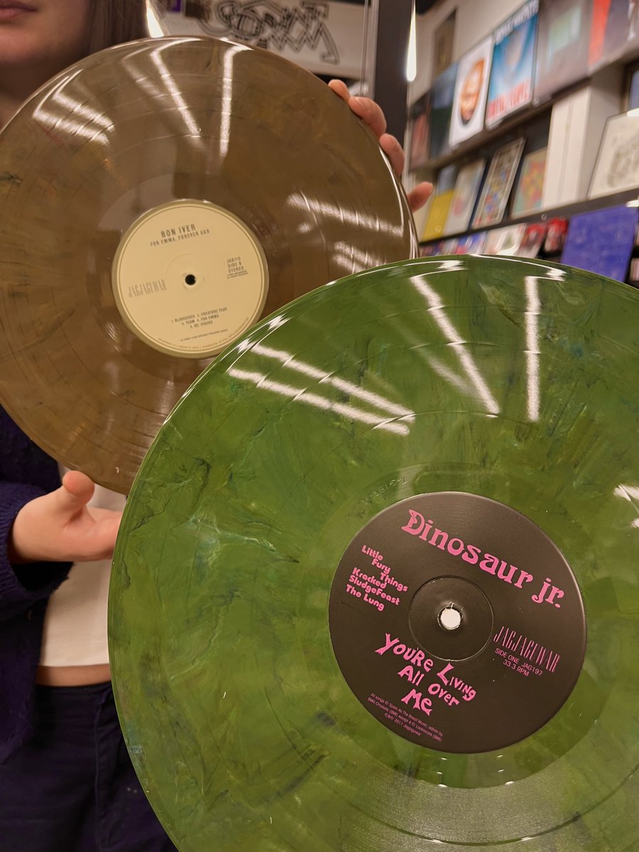 RoughTrade's tweet photo. Secretly join in partnership with Music Declares Emergency and the Music Climate Pact to mark World Environment Day 2026 by releasing Bon Iver's ‘For Emma, Forever Ago’ &amp; Dino Jr.'s 'You’re Living All Over Me’ on 100% reclaimed vinyl.

@jagjaguwar

https://t.co/DpLOCGCYYQ https://t.co/0F1X0AkrrE
