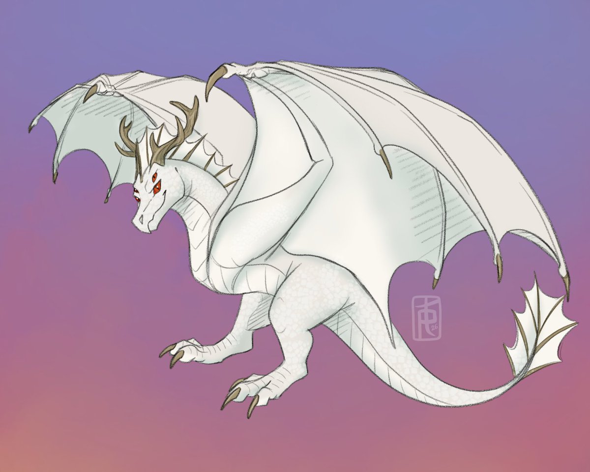 PalehornTea's tweet photo. Wyvren shapeshift design! 

Art for Coltario! https://t.co/yfoYtYPSP2