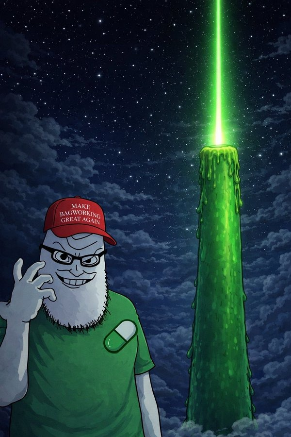bagworkoorpump's tweet photo. Is anyone seeing the big green dildo in my bag?? https://t.co/9cI9Z3E4ge