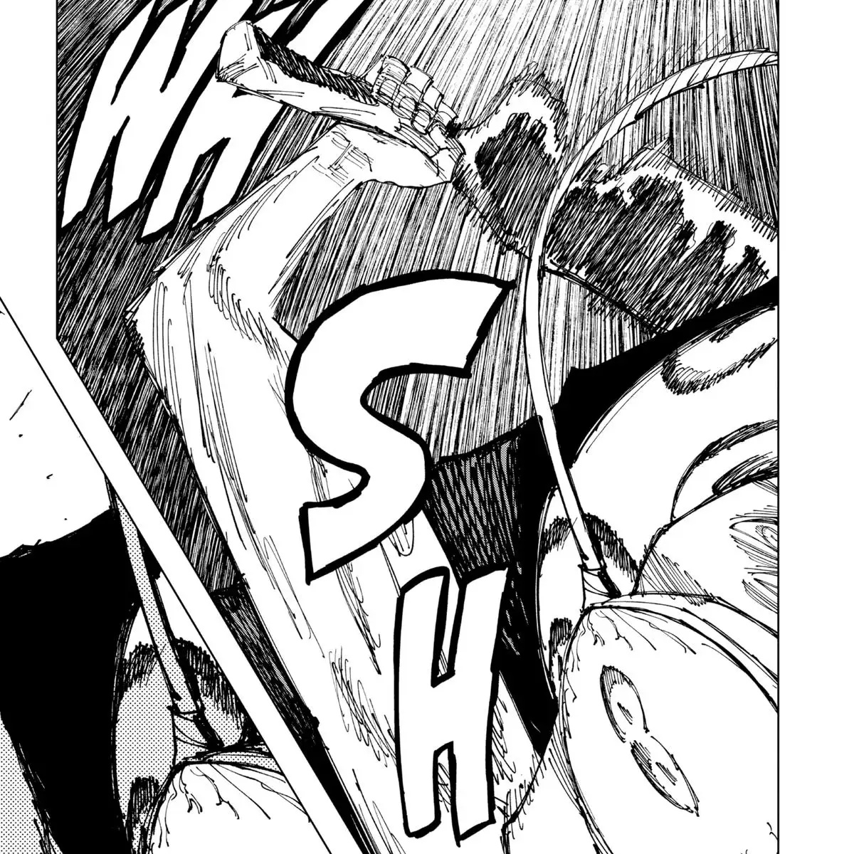 Devilschoir_'s tweet photo. in the matter of seconds , kurourushi swung the blade at Sukuna's abdomen with its offhand , a risky yet desperate move . https://t.co/NAlZYoCnFJ
