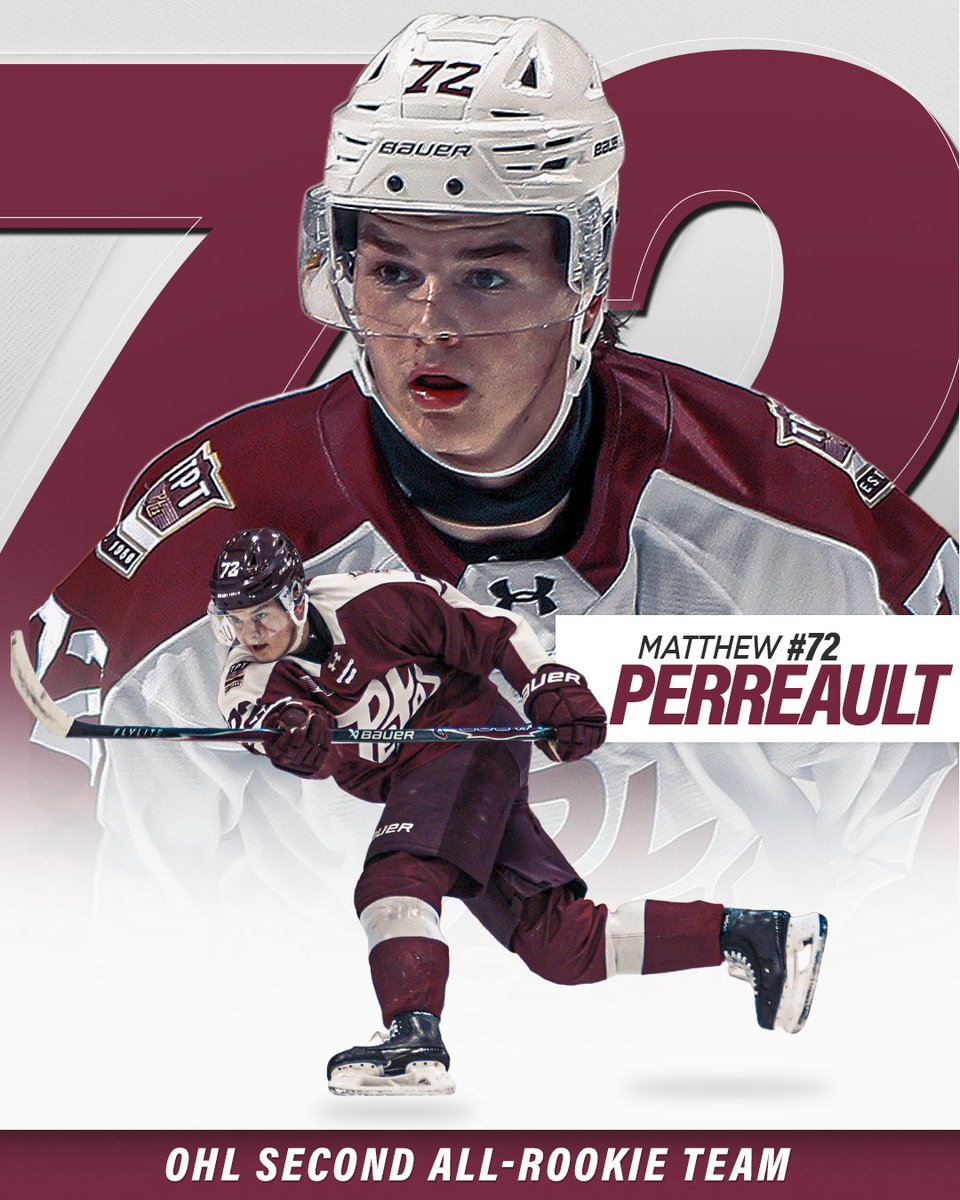 Sensplex's tweet photo. #SenatorsElite Spotlight: Matthew Perreault

We would like to recognize Matthew for being selected to @OHLHockey's Second All-Rookie Team for the 2025–26 season. A strong first year in the OHL and well-earned recognition for the Senators Elite Hockey Development alumnus! https://t.co/KtZIYahbUI