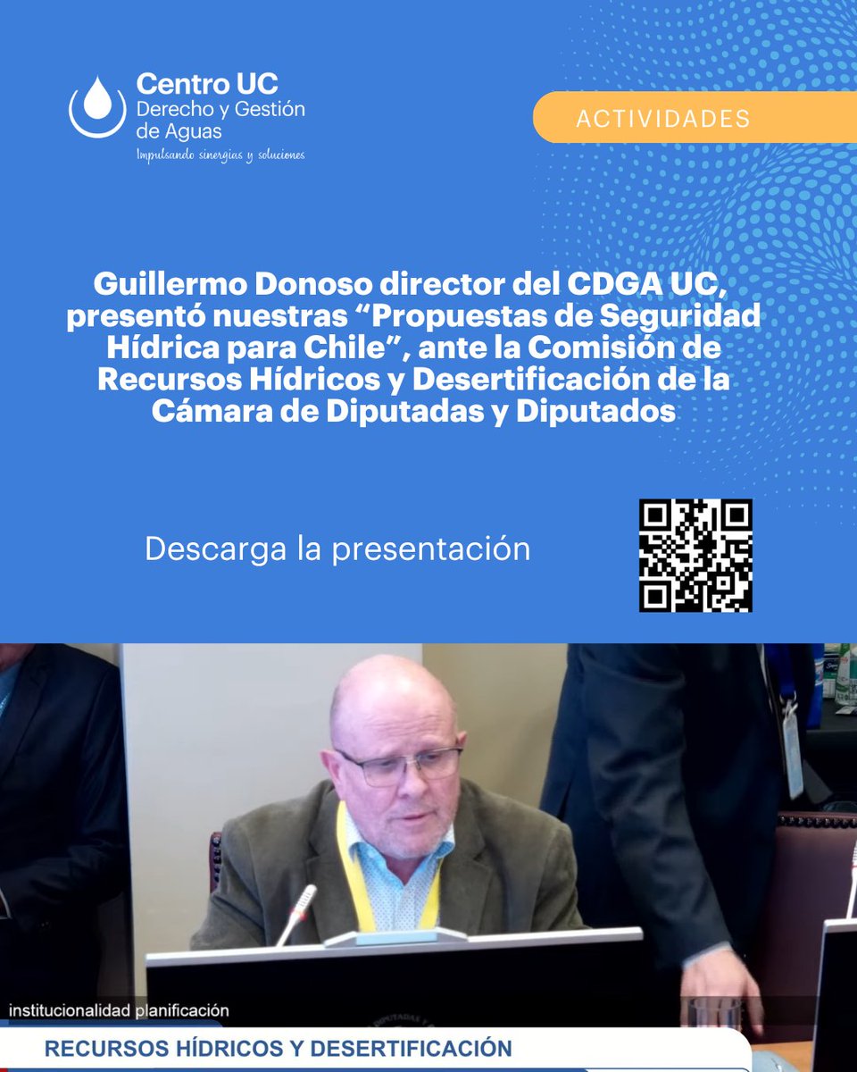 _CDGA's tweet photo. 🗯️ En su presentación, mostró que el país enfrenta una brecha hídrica profunda y urgente.

🔹Propuestas presentadas se organizan en cuatro ejes:
🔹 Gobernanza
🔹 Agua potable y saneamiento
🔹 Fuentes hídricas complementarias
🔹 Protección ecosistémica y gestión ambiental del agua https://t.co/xWrxETZ0Zq