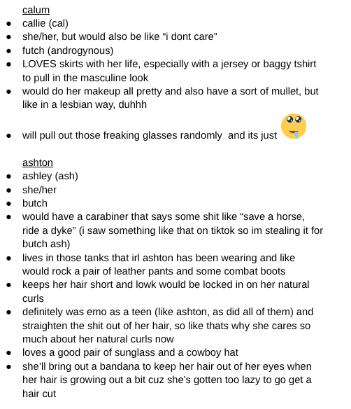 5secondsofeli's tweet photo. my headcanons for femsos/lesbiansos btw <3 https://t.co/9ViIZdiqP4