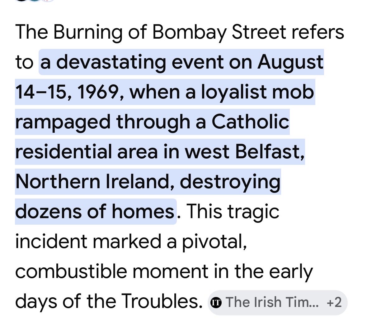 croithli's tweet photo. @AndyBelfast @kinnabalu2024 Those pesky Catholics made the loyalists do bad stuff. https://t.co/uQxe0vQLjC