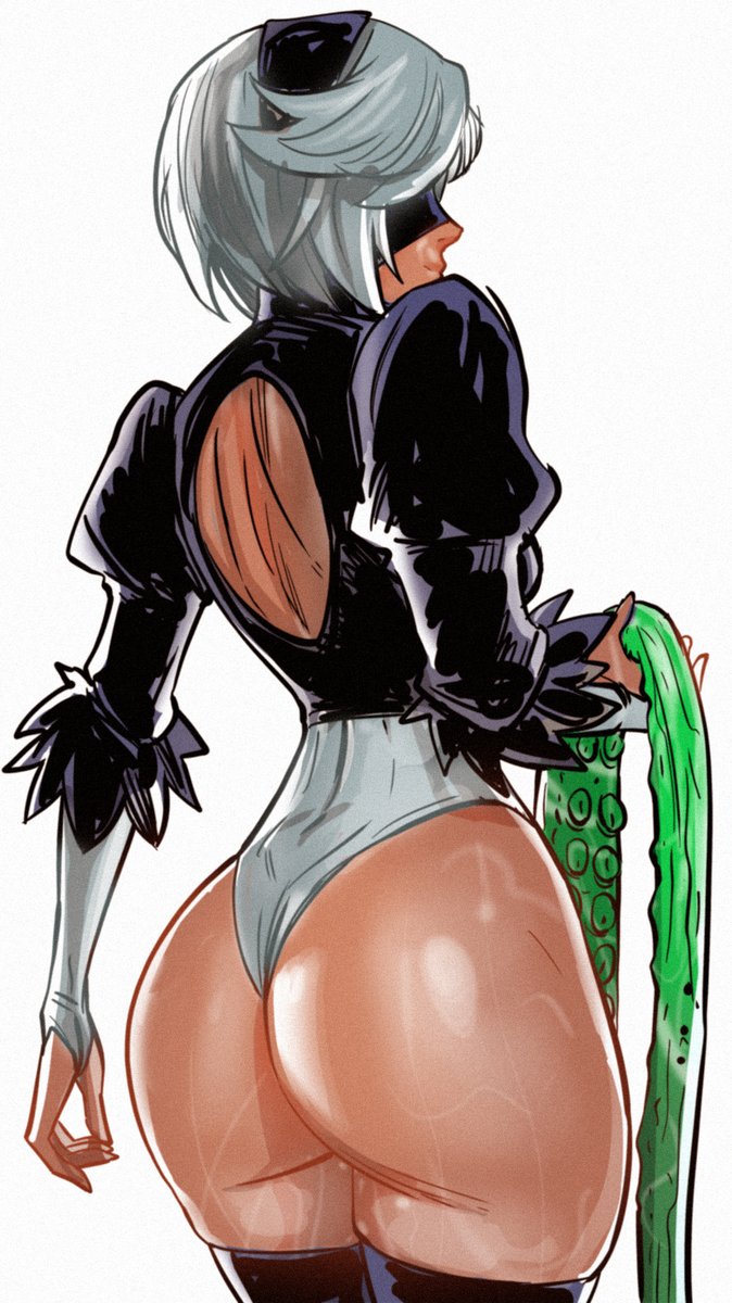 DaveCaveDraws's tweet photo. 2b! #2b #nierautomata #squareenix https://t.co/kKNyWc3tnh