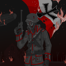 Cut_22_'s tweet photo. Cover art for Chosen War

#indiedev #gamedev #devlog #ProtocolNull #cyberpunk https://t.co/jD1GqYS00W