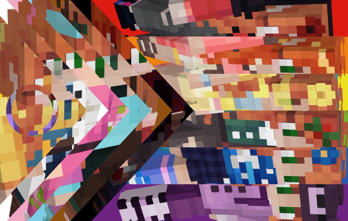 Ender_Cloud's tweet photo. The Pride flag, But it is all Geminitay https://t.co/3whDM5IUQx