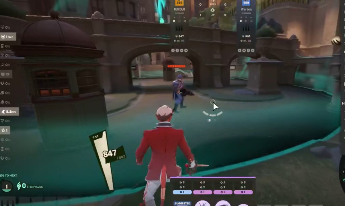 pocketleee's tweet photo. @DieChanc3 so from this image, you can see that it pretty much takes up the whole of the lane. do you seriously want the radius to be as big as base? it line is pretty clear too, its glowing! https://t.co/EEMyEWVC8L
