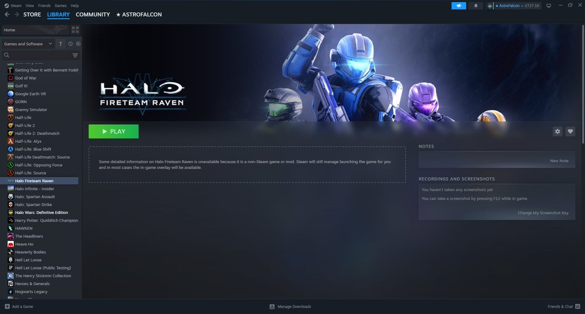 AstroFalcon_Z's tweet photo. .@MintBlitz Here's some Fireteam Raven artwork for Steam using @pixelflaregfx's glorious designs.

You can add FTR to steam by adding TeknoParrot as a non-Steam game and putting "C:\TeknoParrot\TeknoParrotUi.exe --profile="Halo.xml"" into the Target under Properties https://t.co/ISTLsbJXxS