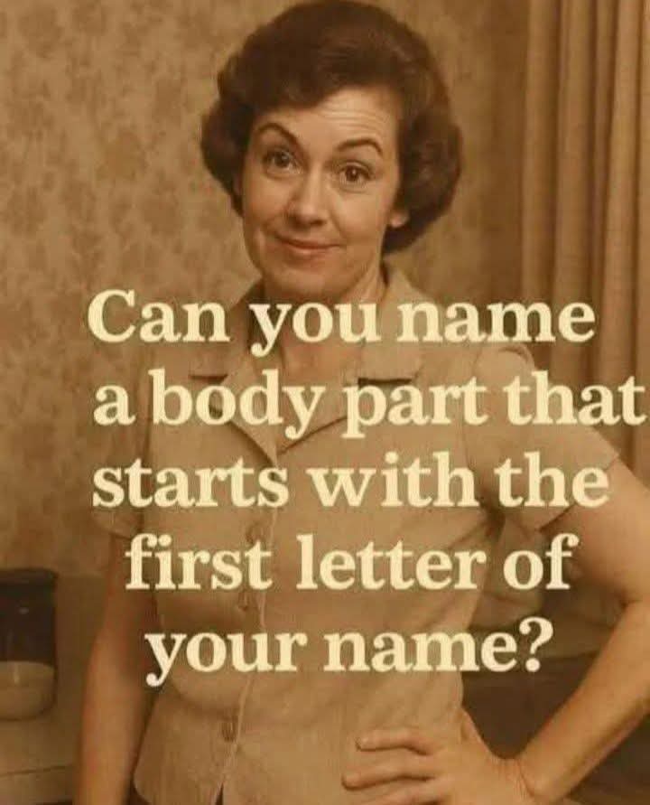 shouq_al90149's tweet photo. Can you name a body part that starts with the first letter of your name?? https://t.co/POtda1rAwB