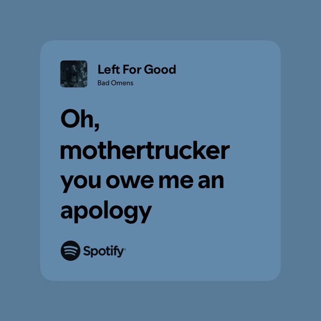 sanss0leil's tweet photo. listening to bad omens i noticed there’s a lot of vulgarity in the lyrics so i’ve taken it upon myself to edit &amp; clean some of them up. idk yet how to get the band to create actual clean versions but at least for now you can enjoy reading these new lyrics with a clear conscience https://t.co/f3XMrozxaa