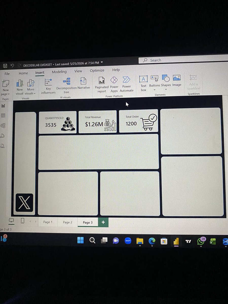 SlimTallboi's tweet photo. Almost done ! @decodelabs_tech
Stay tuned guys ๐ฎโ๐จ
#Dataintern #Visualization #Internship #Buildinpublic https://t.co/EQWLkmreMd