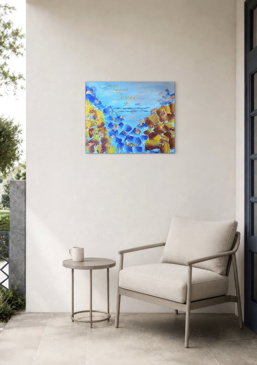 devineartstudio's tweet photo. A celebration of hope, courage, and limitless potential, Dream Beyond the Horizon invites the viewer to look beyond what is visible and imagine what is possible. https://t.co/a5CLSYfgKb