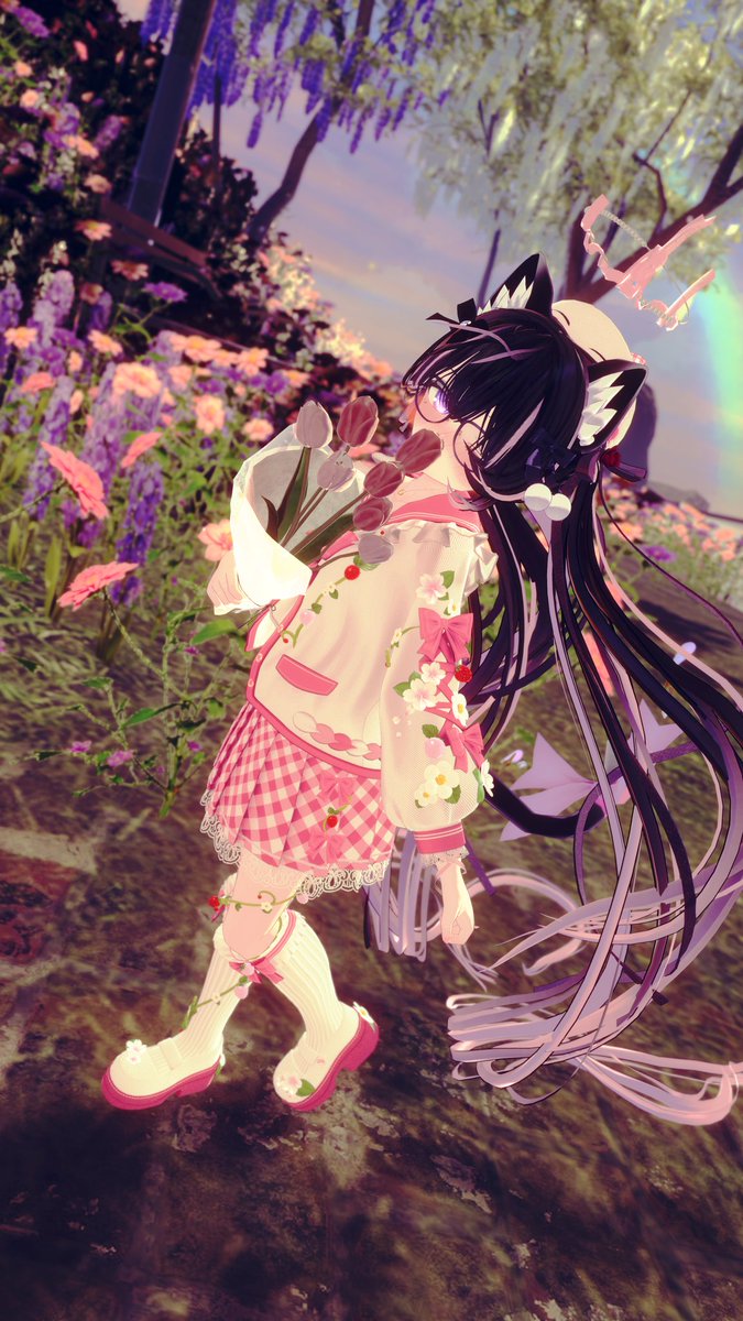 hel_helnsiki's tweet photo. おはようございま〜☀ 体感めちゃくちゃ長く感じた1週間だった……
今日は #みるくれ 開催日!
🍓Cherry Berry Sailor/#387SHOP
#MilkRe3D
#VRChat https://t.co/wN8KomKiOy