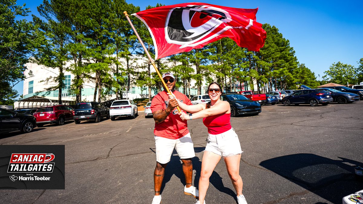 Canes's tweet photo. This is how we do it in Raleigh 😤

#SoundTheSiren | #CaniacTailgates https://t.co/a7PtOUzZkU