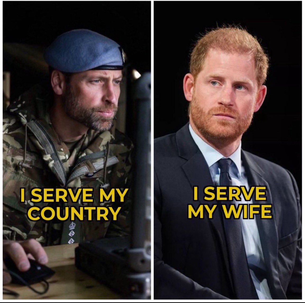 BeeWilde2's tweet photo. @RoyalsUncensrd @katienicholl @TheRoyalButler @afuathescot "We are only a plane crash away from the throne". - Meghan Markle : Prince Harry 

HRH Prince William &amp; Catherine, Princess of Wales will protect their family from the dangerous traitors. The Sussexes are scumbags.⚡️

#DumbPrince #PrinceHarry #Megxit #YachtGirl #MeghanMarkle https://t.co/b1TsjnAR4U