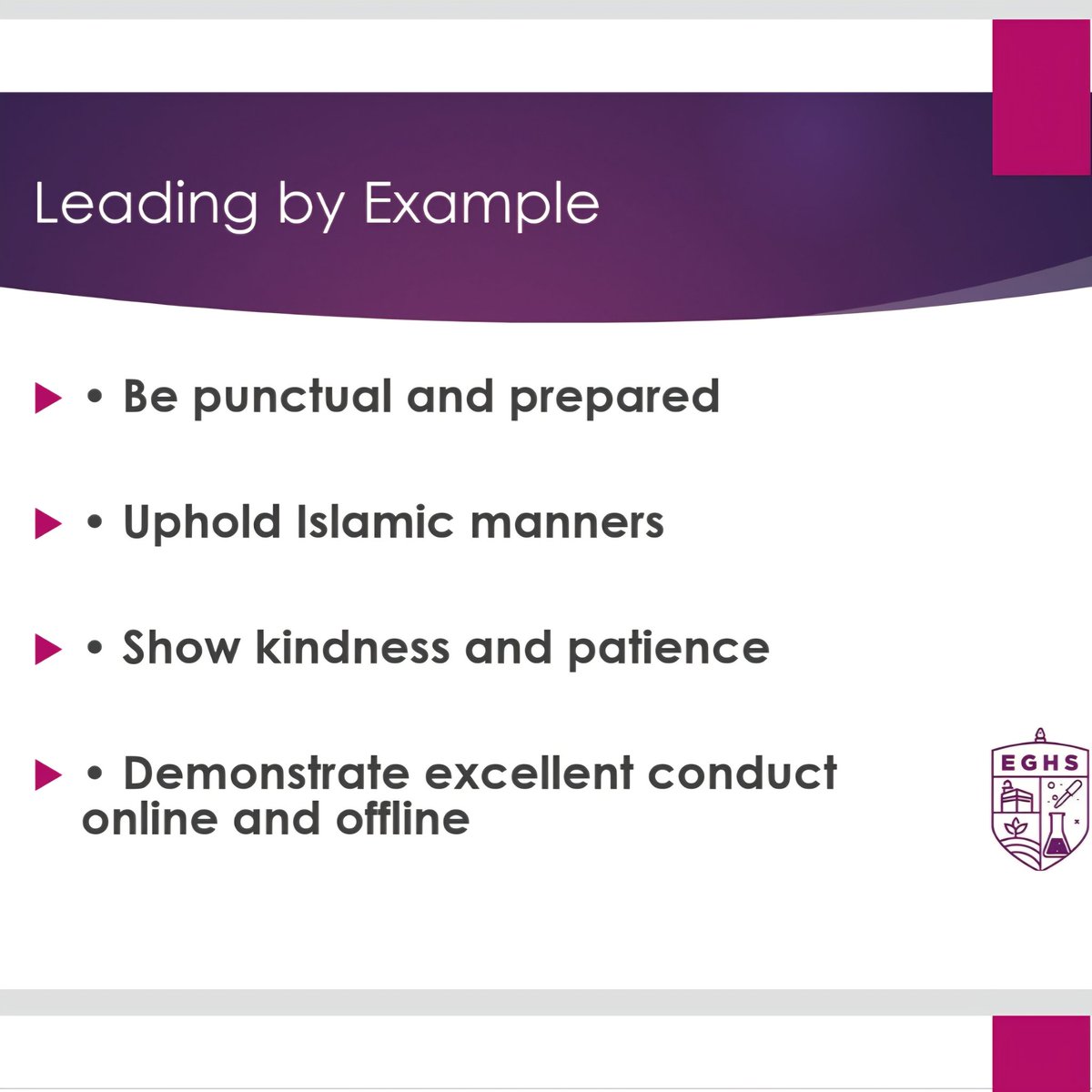 EdenfieldGirls's tweet photo. 🎓 Introducing Our School Leaders for 2026-27 🎓
This week, we had the pleasure of introducing our newly appointed Prefects, Senior Prefects, and Heads to the school community.
#StudentLeadership #SchoolLeaders #Prefects #LeadershipThroughService #IslamicValues #PositiveRModels https://t.co/aCvXMnu2Ll
