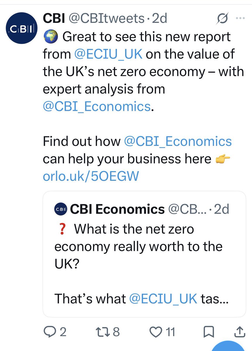 MDC12345678's tweet photo. 2 days.

11 likes.

8 RTs.

3.4k views.

If I was @ECIU_UK I'd ask for my money back! https://t.co/qewR3VNz87