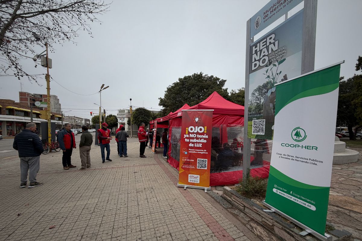 tv_cada's tweet photo. Subsidio de la luz: el ERSeP atiende en Hernando y alerta sobre usuarios que podrían perder el beneficio - Cada Mañana. https://t.co/vYE8Z8QIUr https://t.co/JLcsLbbnmE